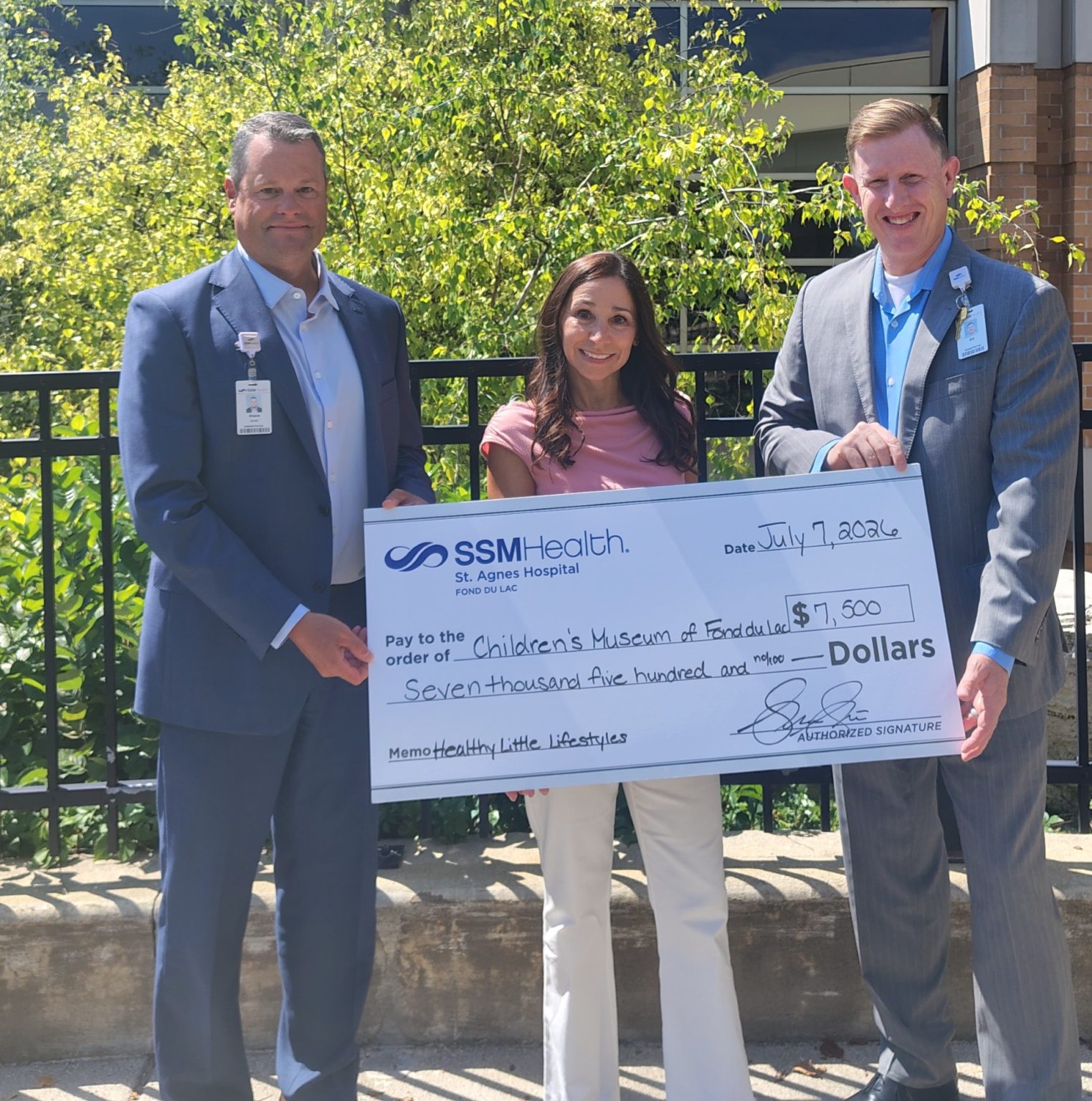 SSM Health supports Children’s Museum of Fond du Lac child, family wellness programs – KFIZ News-Talk 1450 AM SSM Health supports Children’s Museum of Fond du Lac child, family wellness programs - KFIZ News-Talk 1450 AM