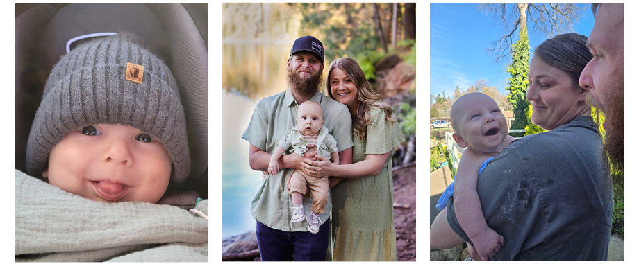 Three pics left to right;