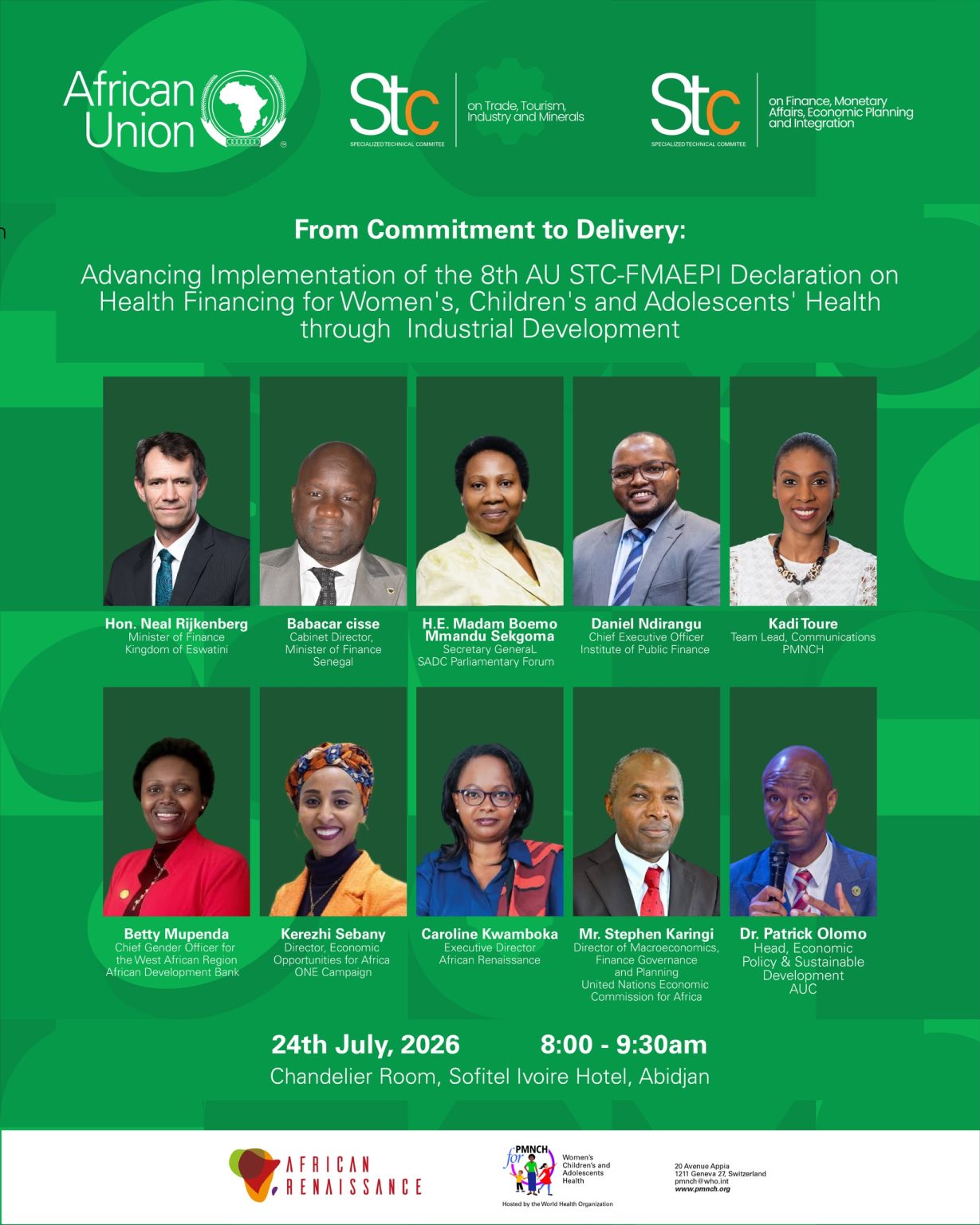 From Commitment to Delivery: African Ministers Chart a Path to Fund the Health of Women and Children