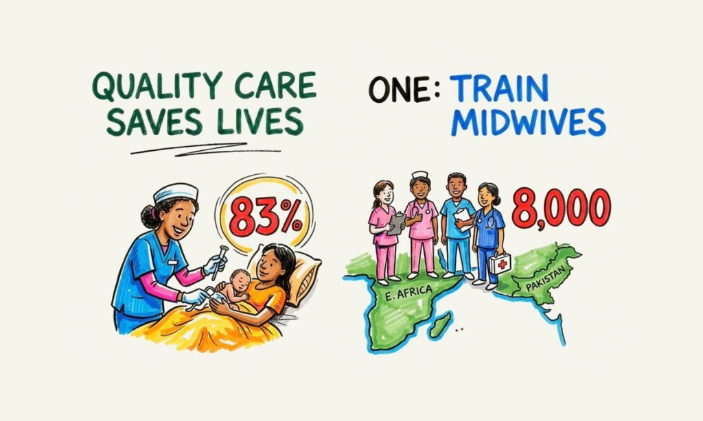 How quality care reaches mothers and babies in remote areas