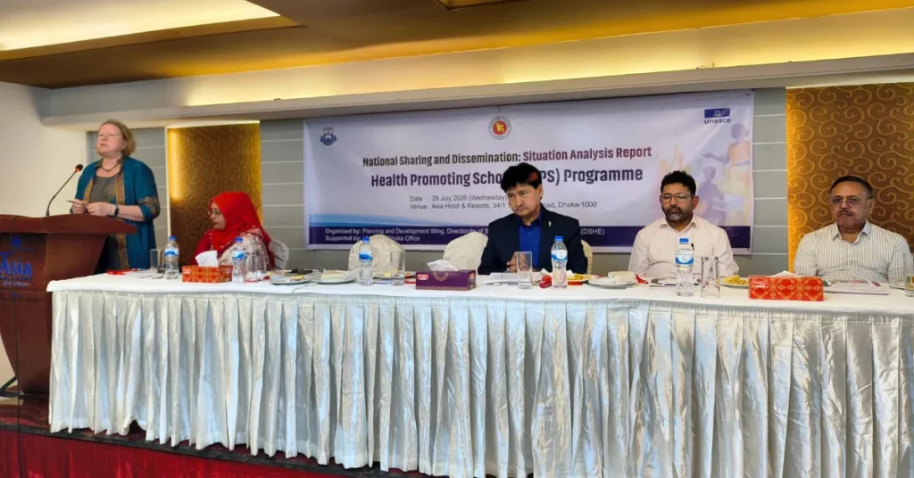 Bangladesh study highlights areas to strengthen school health Bangladesh study highlights areas to strengthen school health