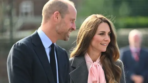 PA Media Prince and Princess of Wales