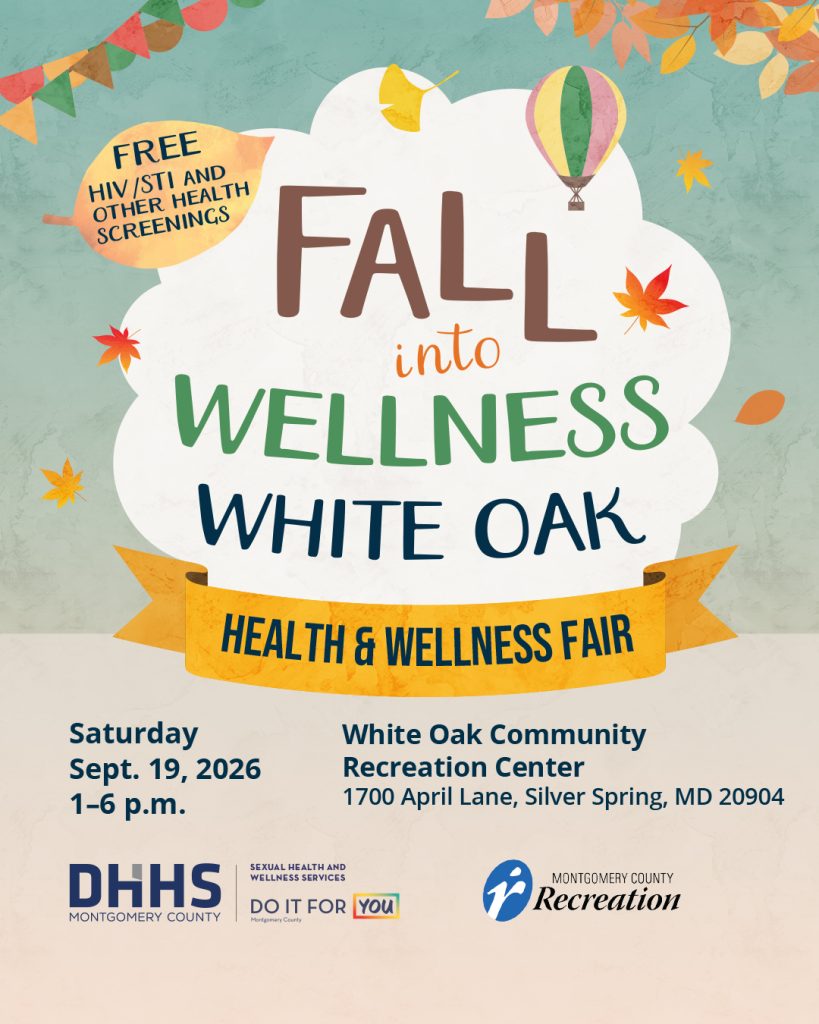 Montgomery County to Host a Free Health and Wellness Fair on Saturday, Sept. 19 in White Oak | Montgomery County, MD Montgomery County to Host a Free Health and Wellness Fair on Saturday, Sept. 19 in White Oak | Montgomery County, MD